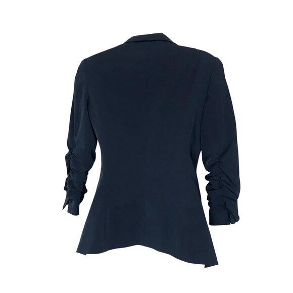 Vintage Elizabeth & James Navy Blue Blazer Size 2 - Picture 6 of 8